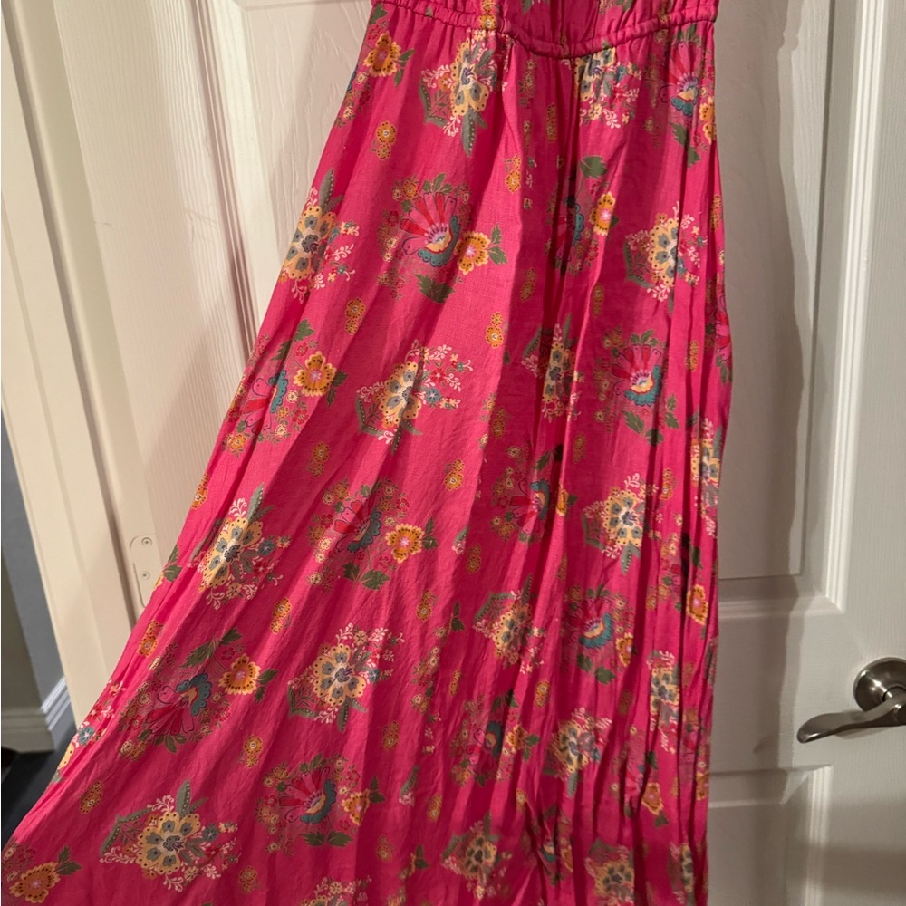 Spell Floral Pink Women's Dress - Picture 7 of 9